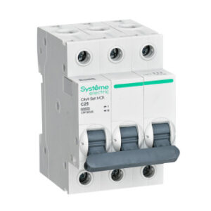 Автоматический выключатель 3P 25А С 6kA 400В, City9, Systeme Electric