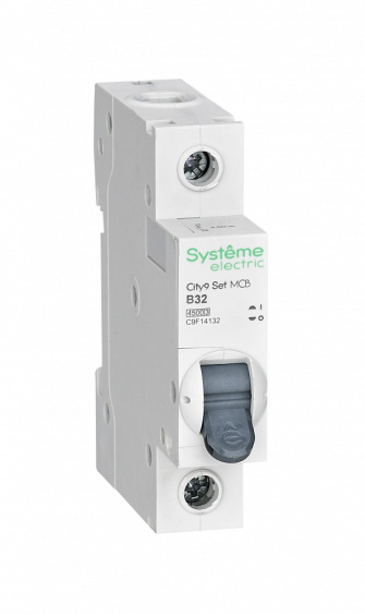 Автоматический выключатель B 32А 1P 4.5kA 230В, City9, Systeme Electric