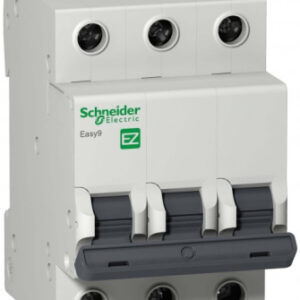 Автоматический выключатель EASY 9 3П 10А С 4,5кА 400В, Schneider Electric
