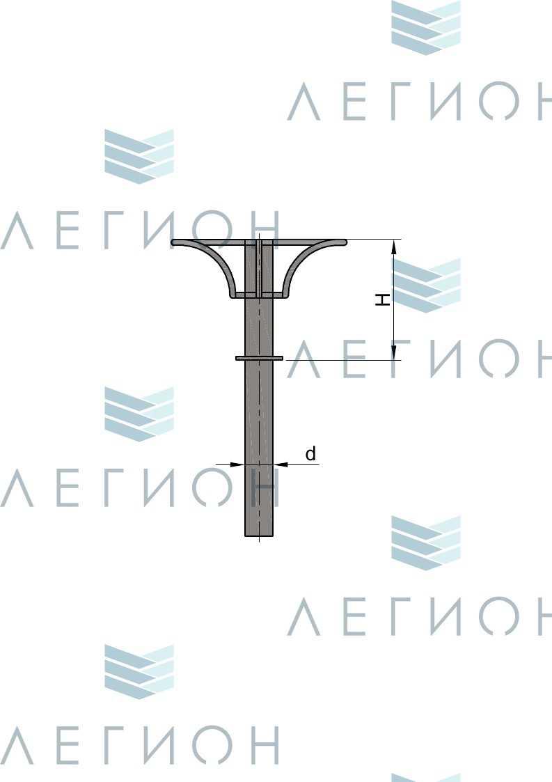 К54-1,0-0-5 кронштейн однорожковый