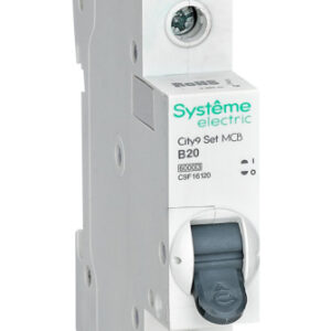 Автоматический выключатель 1P 20А B 6kA 230В, City9, Systeme Electric